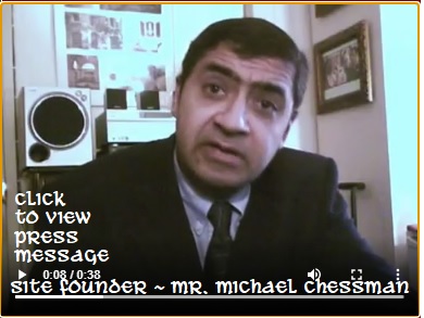 Michael Chessman invites you to get in touch with questions